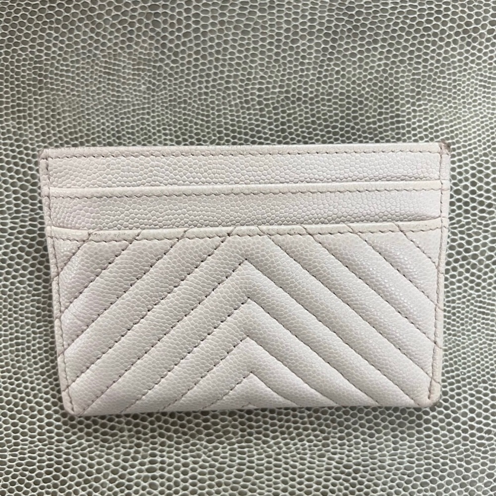 CHANEL Boy Card Holder with Gold Accent - Picture 5 of 12